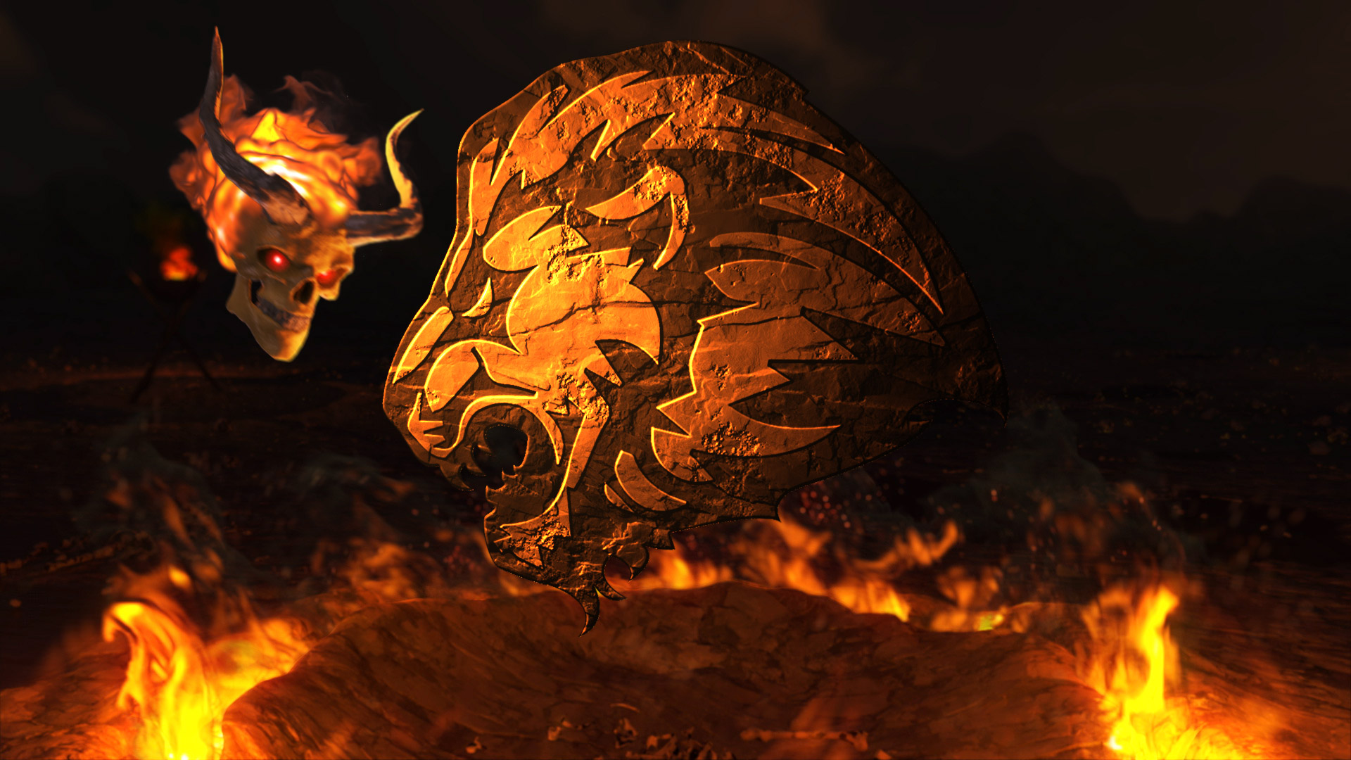 Hell Fire Logo By Voxyde Videohive