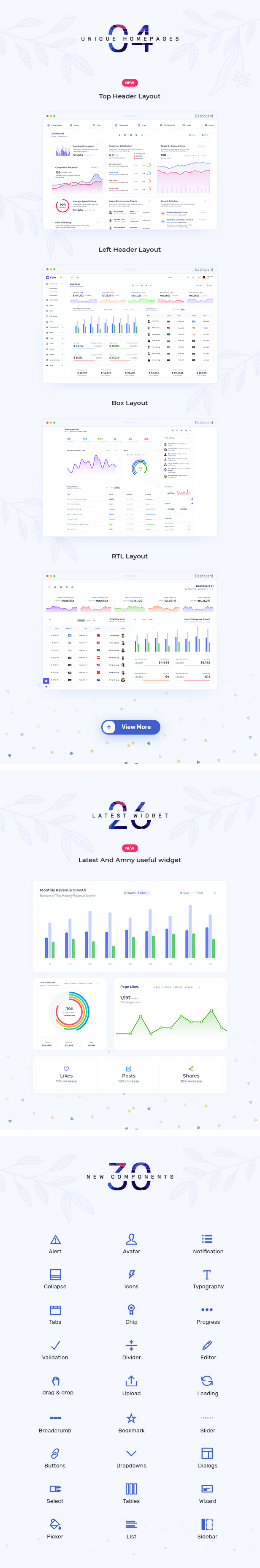xolo Admin Dashboard theme