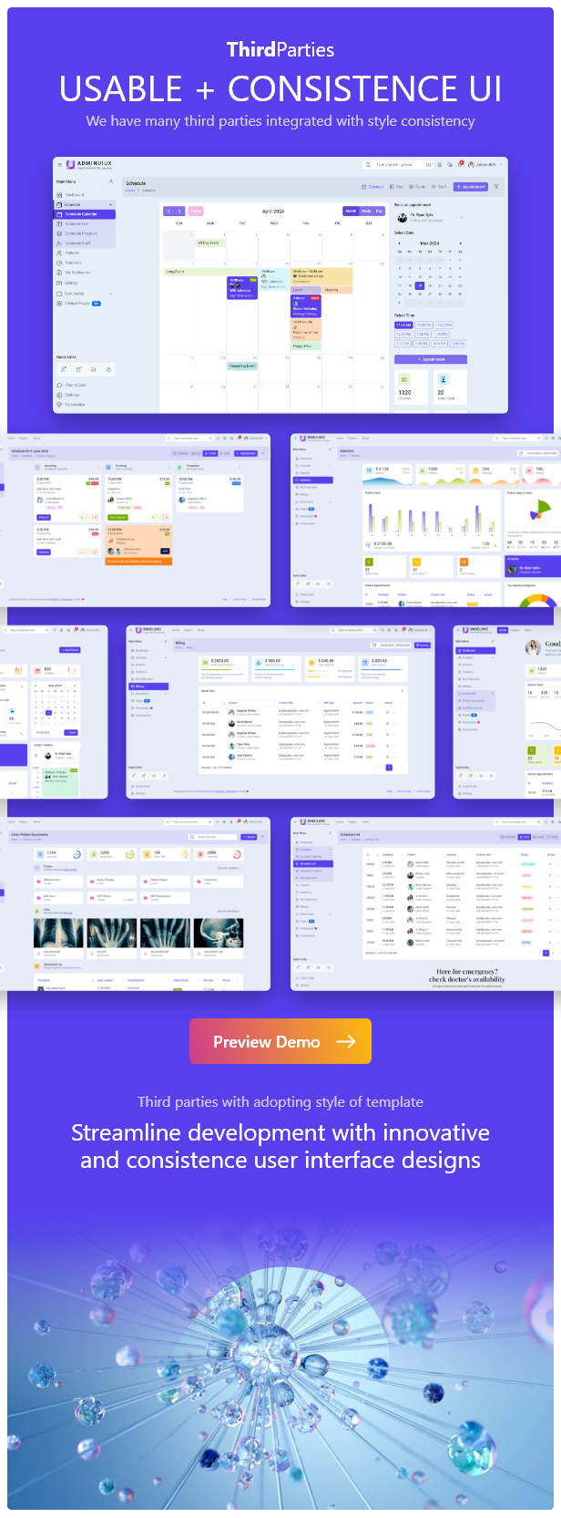 DigiClinicUIUX Bootstrap 5 Admin Dashboard HTML Template 3