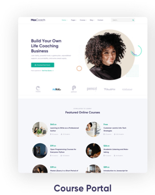 MaxCoach 在线课程与教育 WordPress 主题