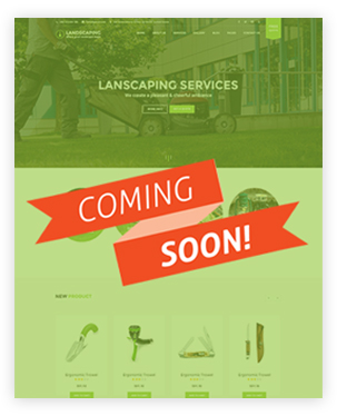 Landscaping WordPress theme - Landscaping WP