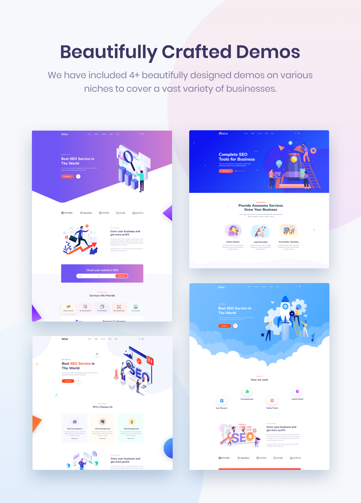 Search Engine Optimization WordPress Theme