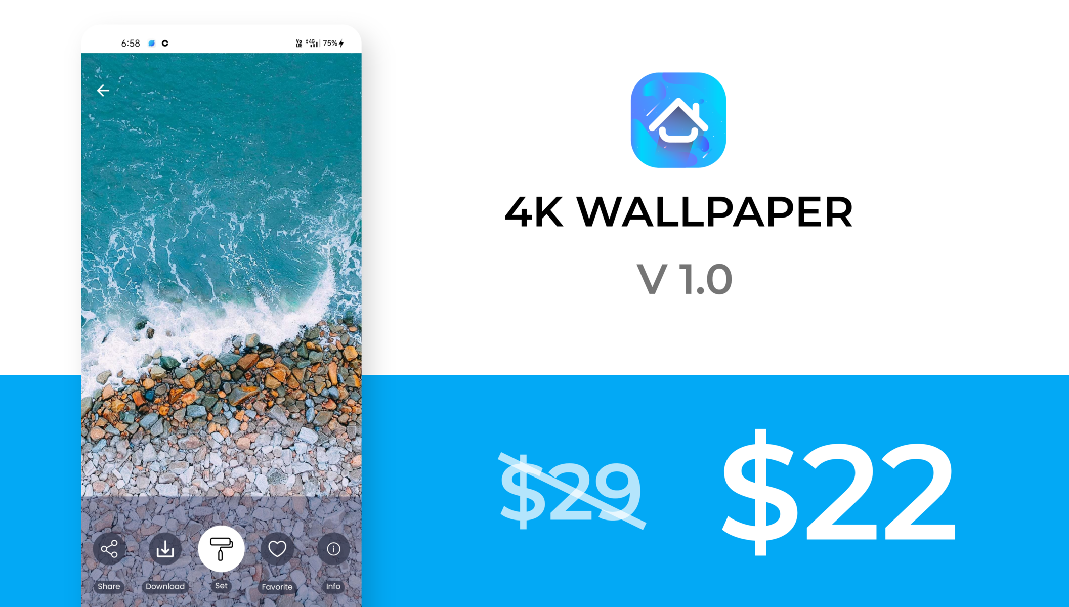 4K Wallpaper App with Live Wallpaper and Admin Panel by G-Devs | CodeCanyon