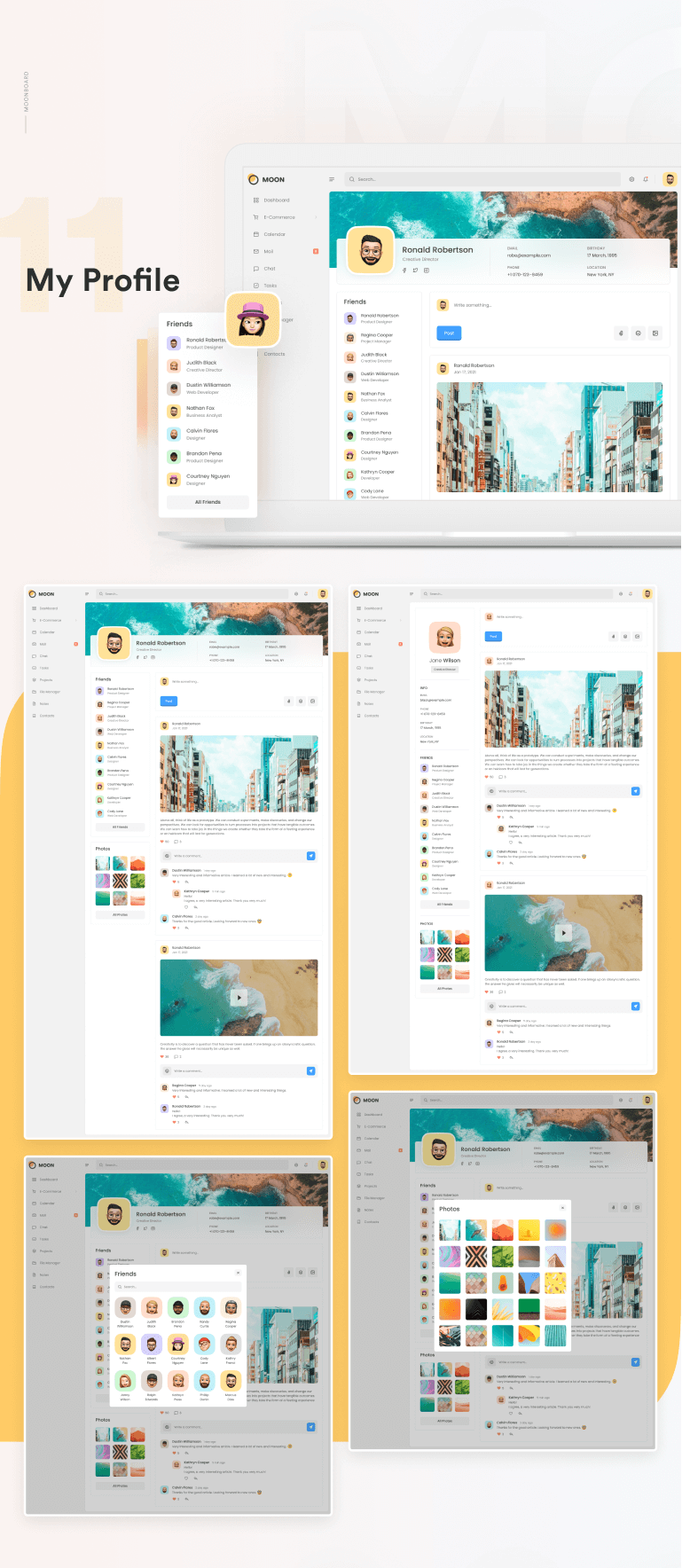 Moonboard - dashboard