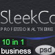 SleekCorp, professional business theme - ThemeForest Item for Sale
