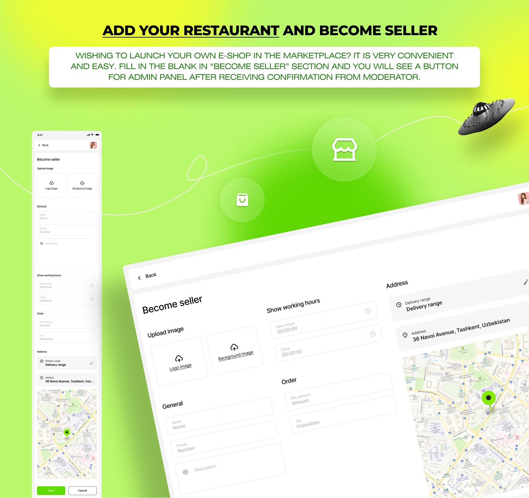 Foodyman - Multi-Restaurant Food and Grocery Ordering and Delivery Marketplace (Web & Customer Apps) - 24