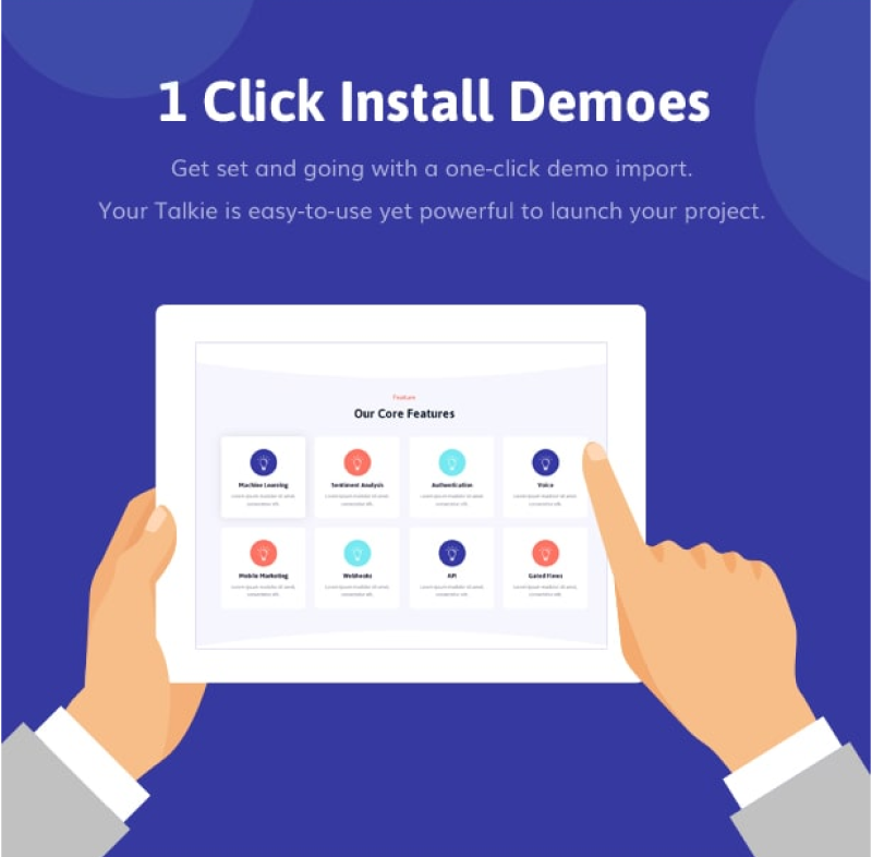 Talkie - Chatbot and Tech Startup WordPress Theme - 14