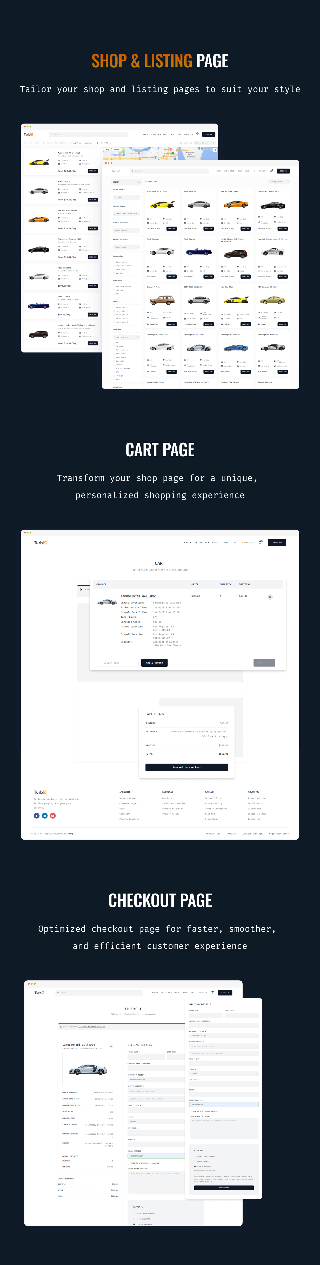 Turbo - WooCommerce Rental & Booking Theme - 13