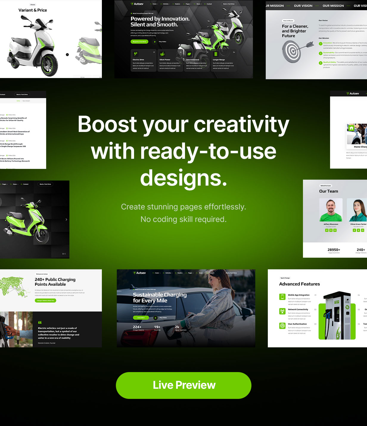 Autoev - Electric Vehicle Charging WordPress Theme - 6