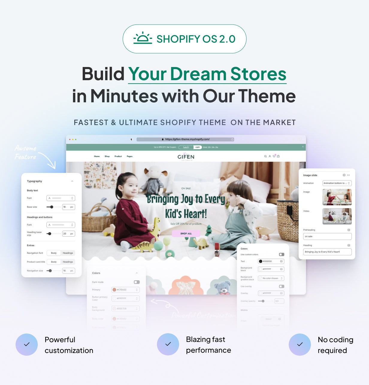 Gifen | Baby Shop and Kids Store Shopify Theme OS 2.0