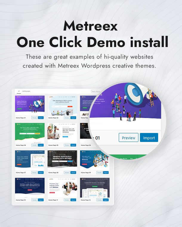 Metreex - SEO Marketing WordPress Theme - 8