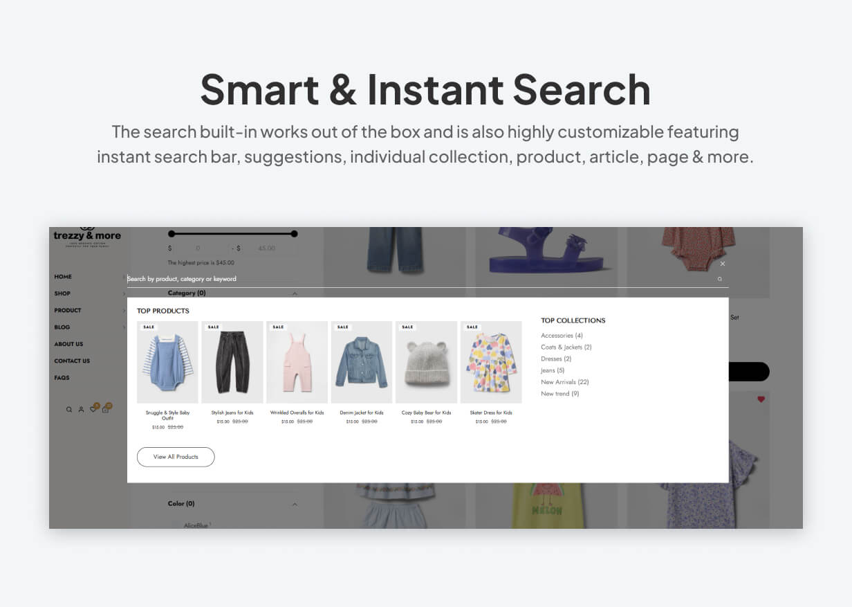 Trezzy | Baby & Kids Clothing Shopify Theme OS 2.0