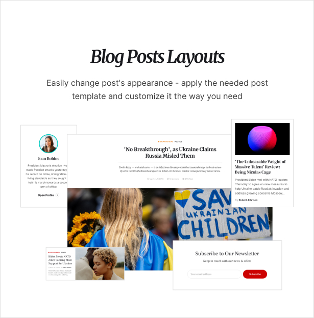 Editorial Theme