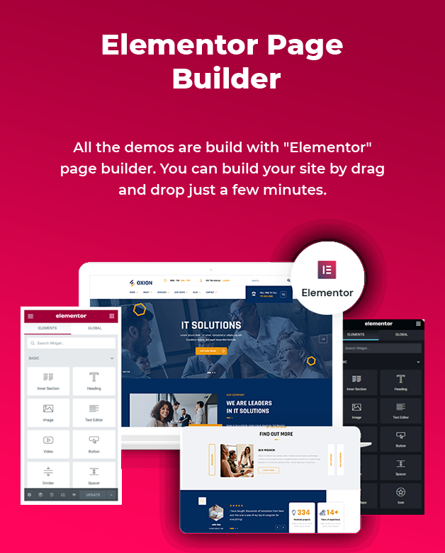 Elementor Builder Available