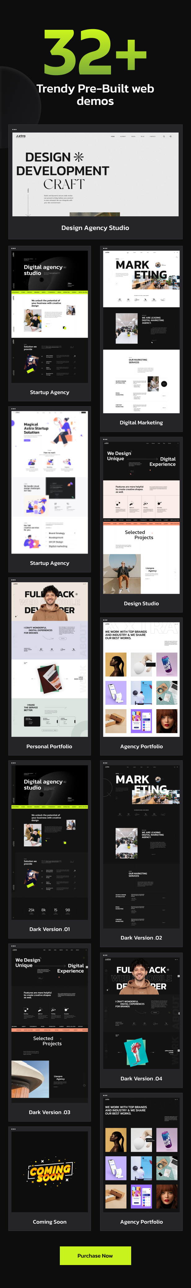 Axtra | Digital Agency Creative Portfolio Theme