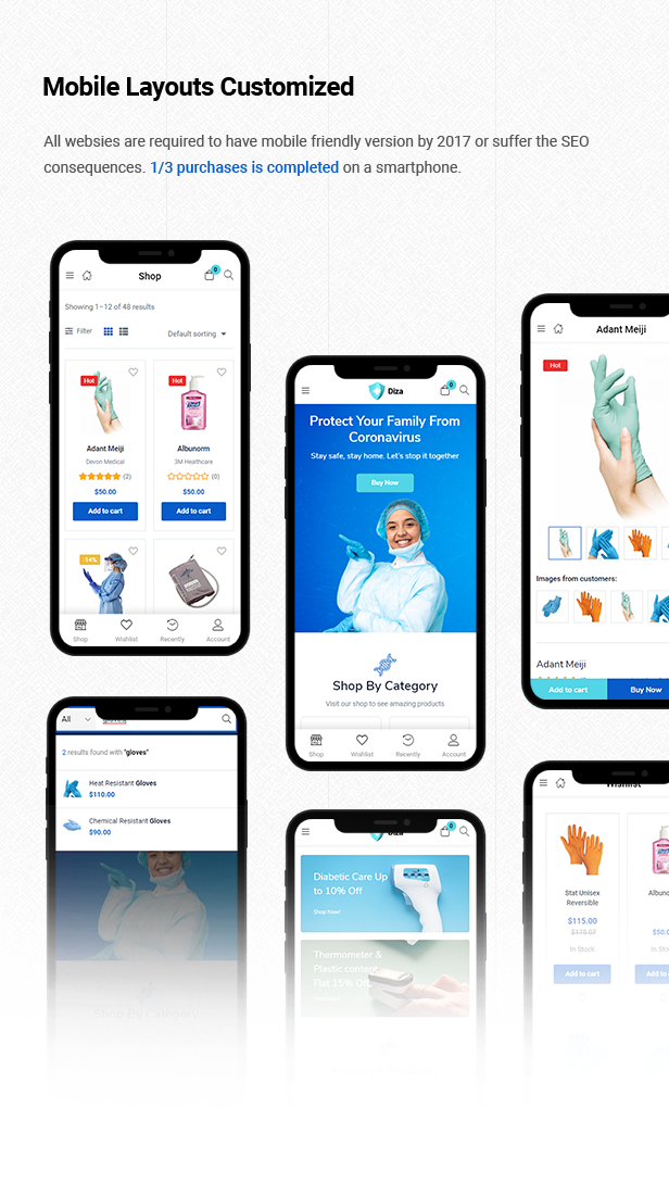 Diza - Pharmacy Store Elementor WooCommerce Theme - 10