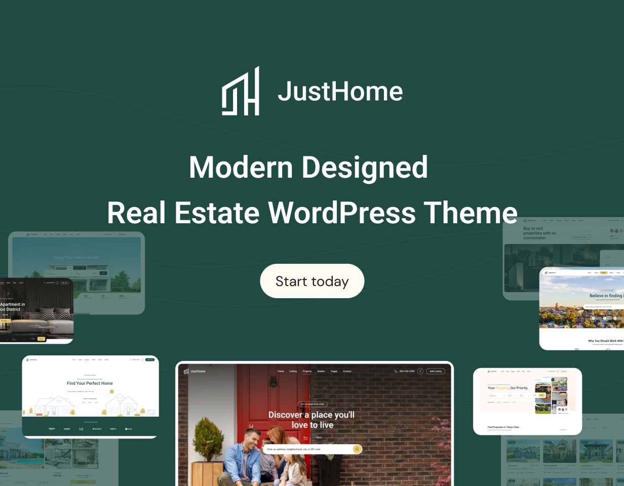 Justhome – Real Estate WordPress Theme - 4