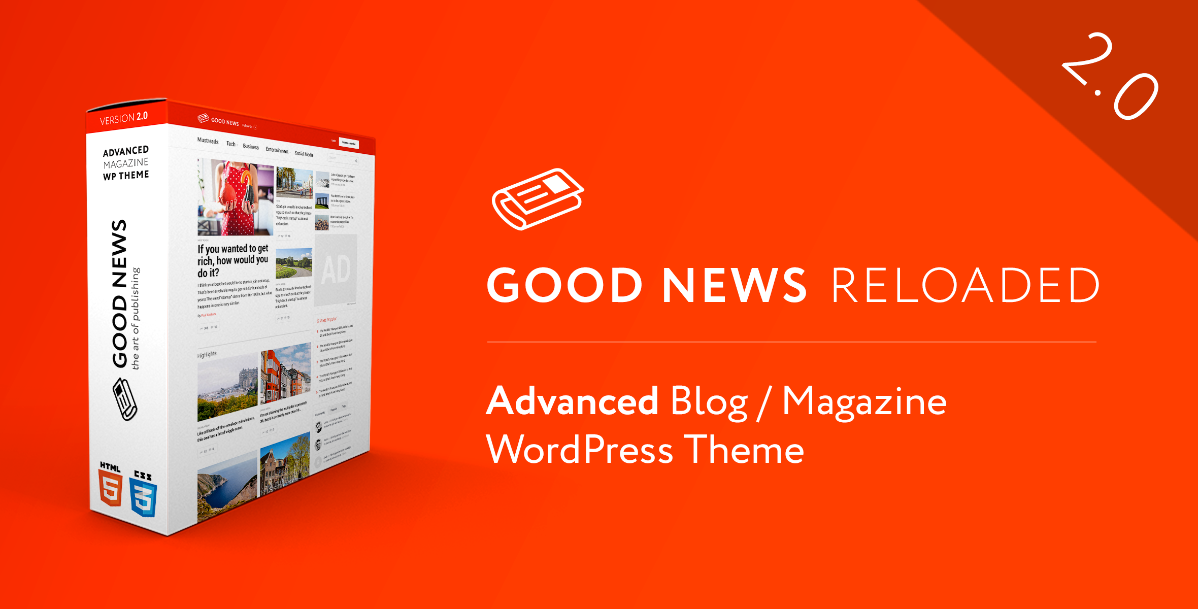 Good News - Multi-Niche Blog / Magazine WordPress Theme