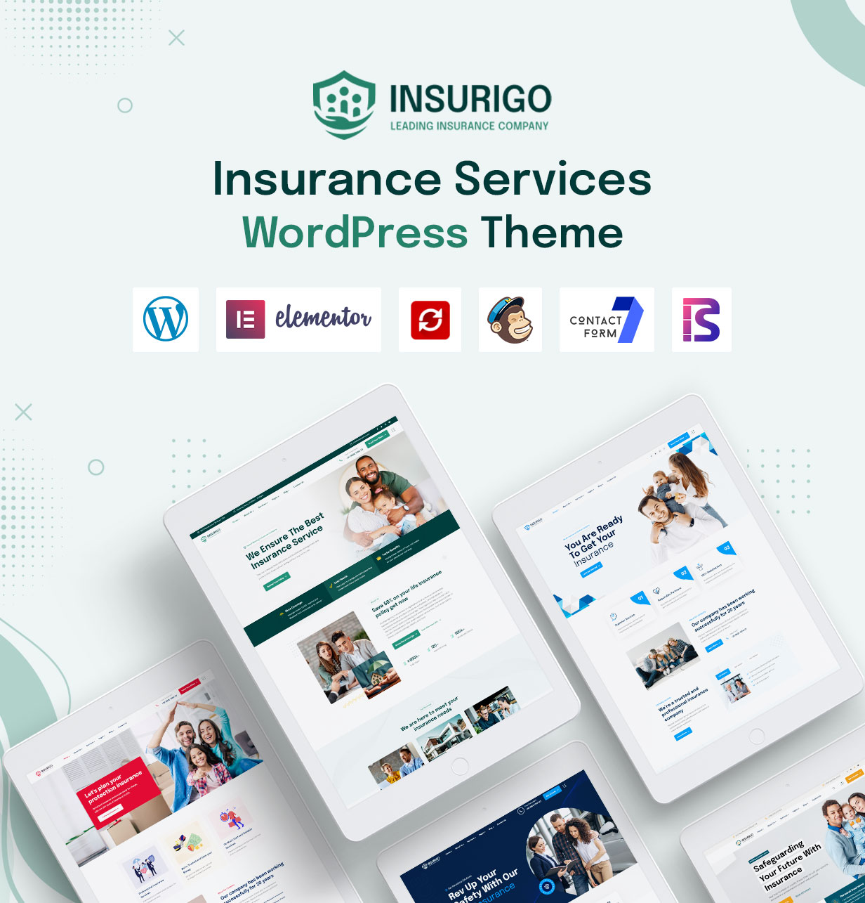 Insurigo- Insurance WordPress Theme