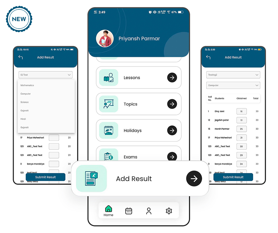 Teacher Flutter App - eSchool Virtual School Management System - 11