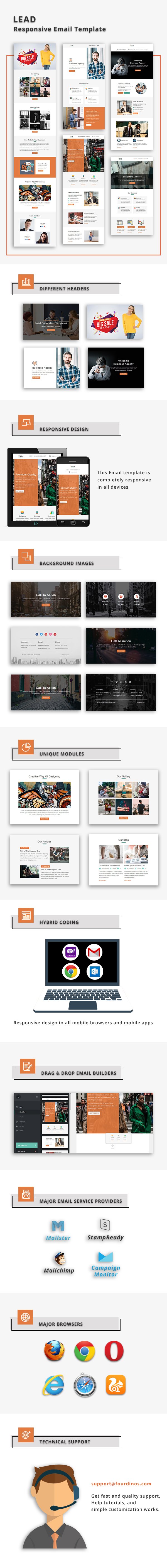 Lead - Responsive Email Template