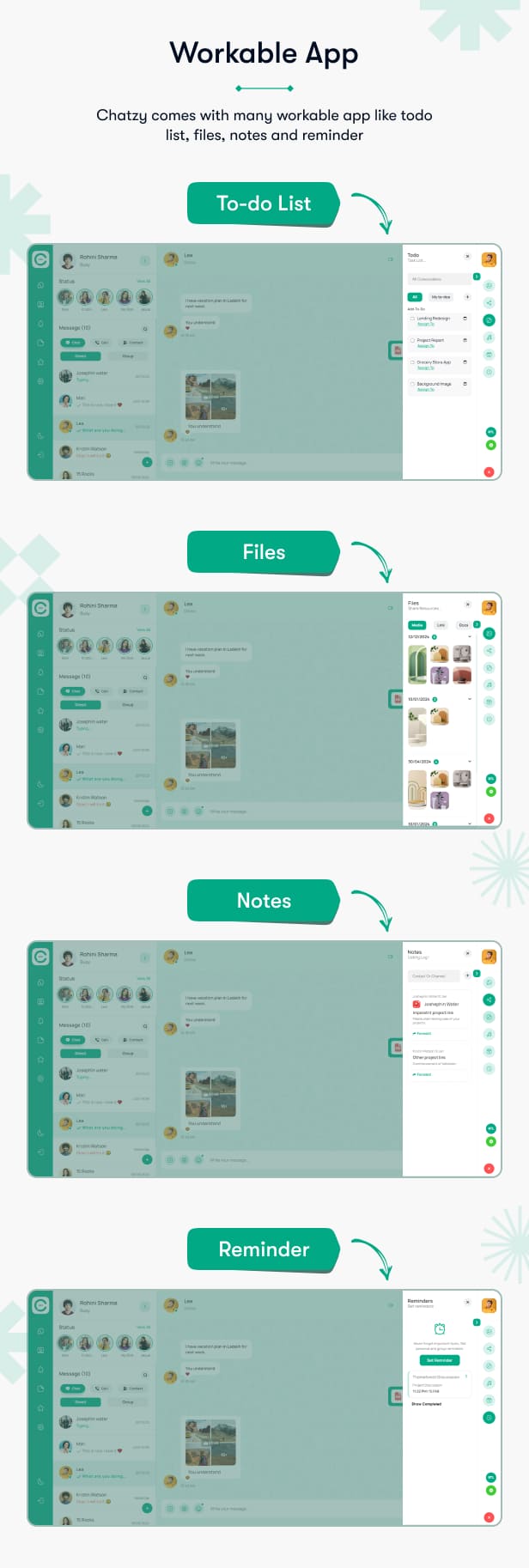 Chatzy angular Admin Dashboard Template