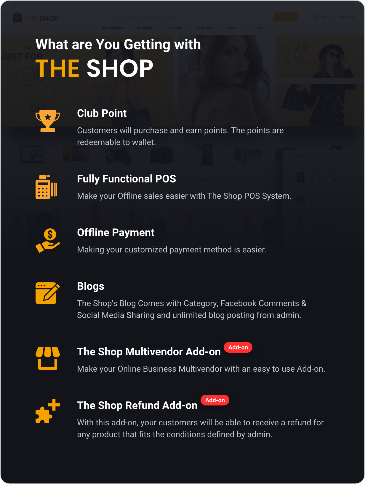 The Shop - PWA eCommerce CMS v3.4