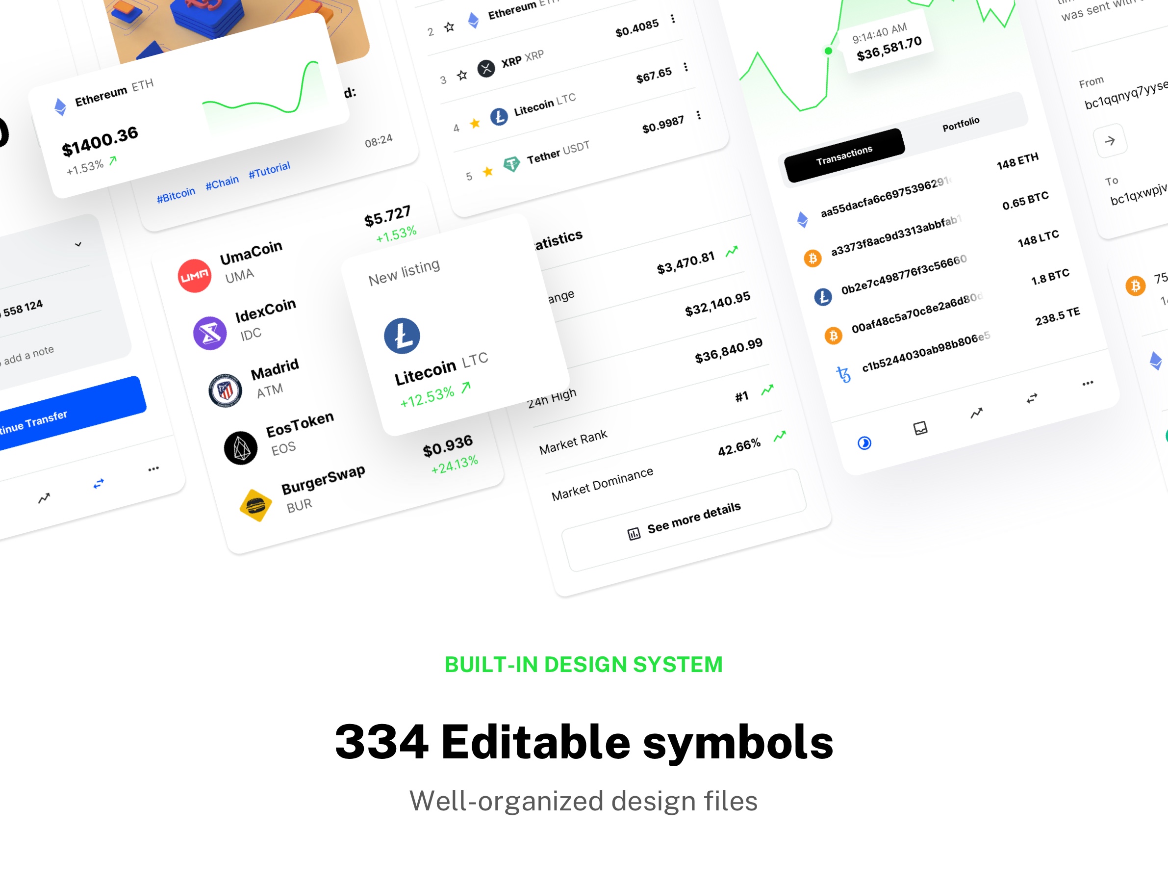 Cryptasa - UI kit for DeFi Startups and Crypto Apps - 3
