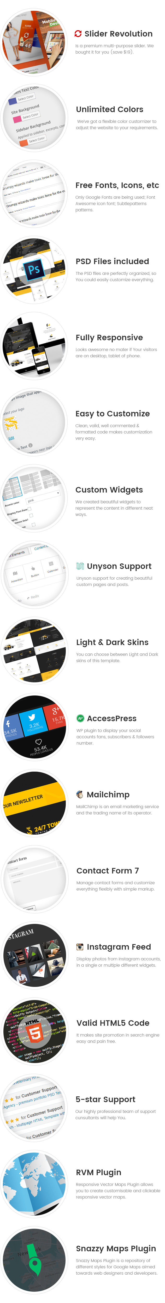 Towy - Emergency Auto Towing and Roadside Assistance Service WordPress theme