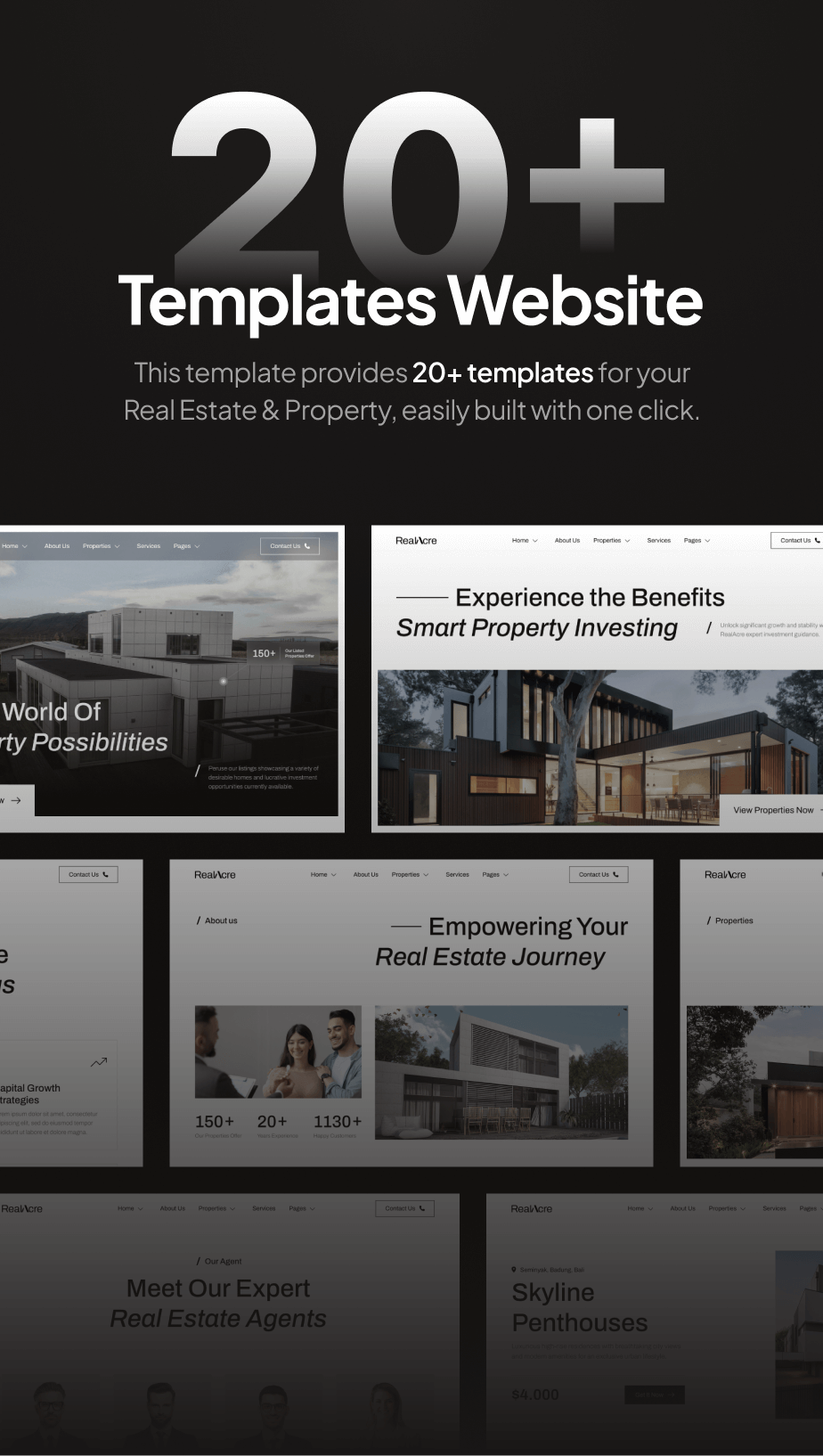 RealAcre – Real Estate & Porperty Full Site Editing WordPress Theme - 5