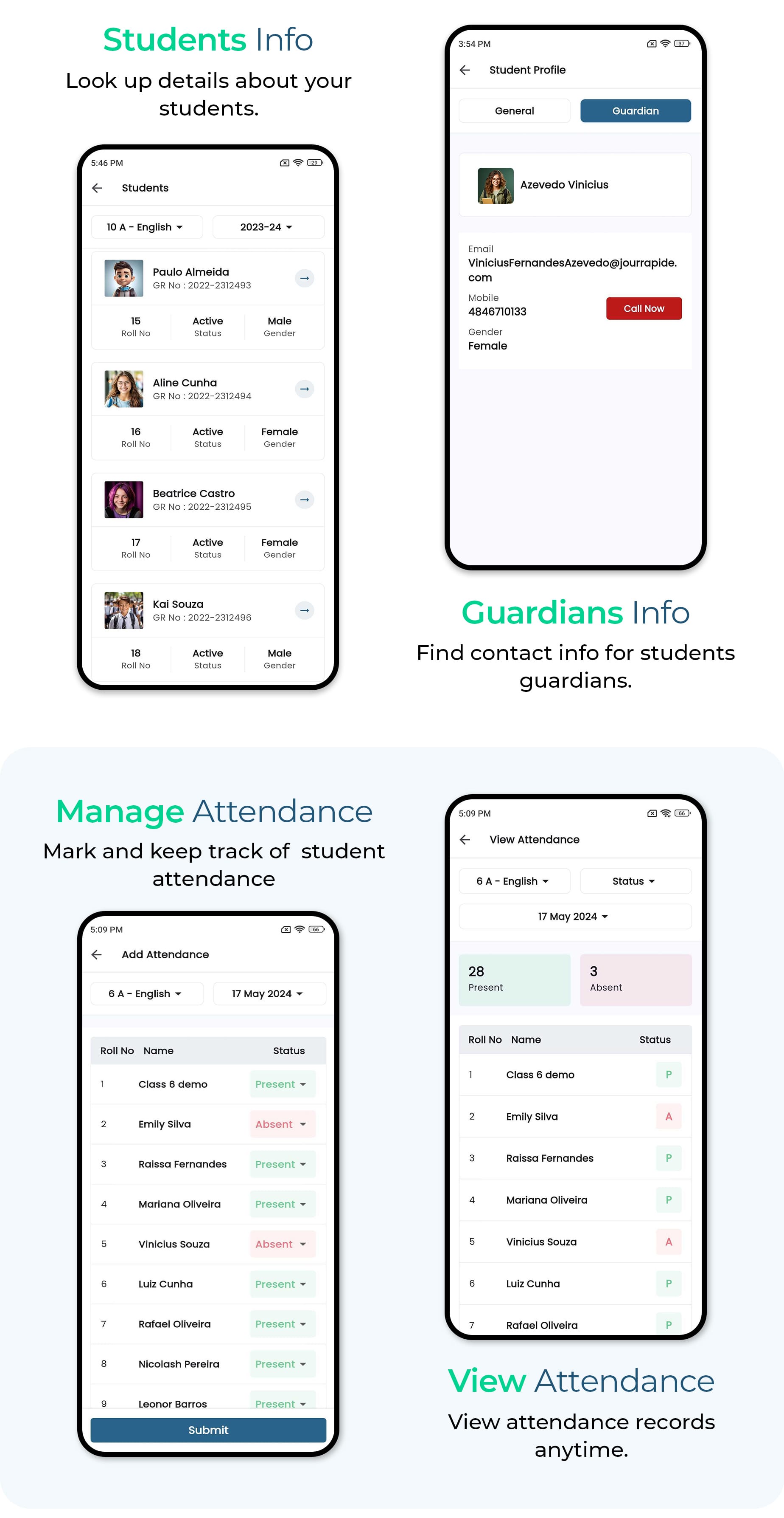 eSchool SaaS - School Management System with Student | Parents Flutter App | Laravel Admin - 22