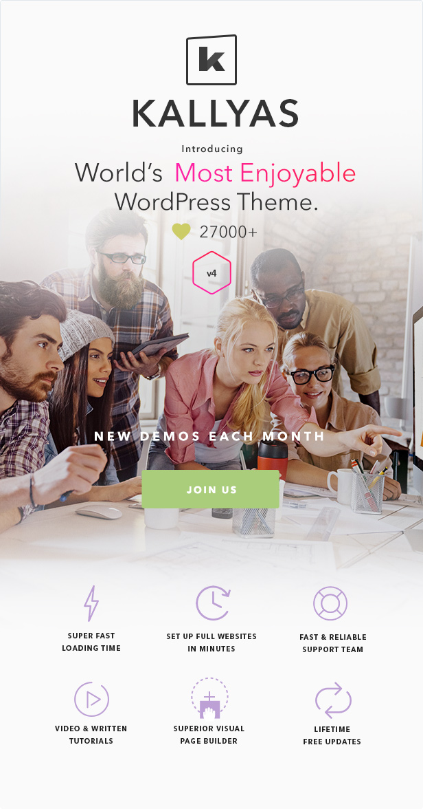 Kallyas Responsive Multi-Purpose Wordpress Theme