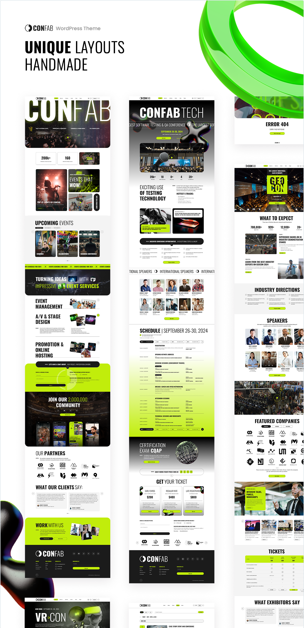 Confab - Event Agency WordPress Theme