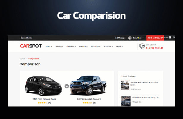 CarSpot - compare cars 