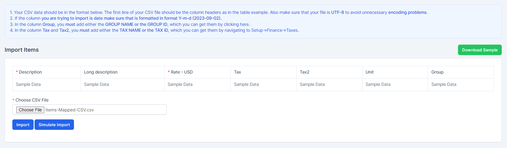 ImportSync - CSV Mapping For Perfex CRM - 6