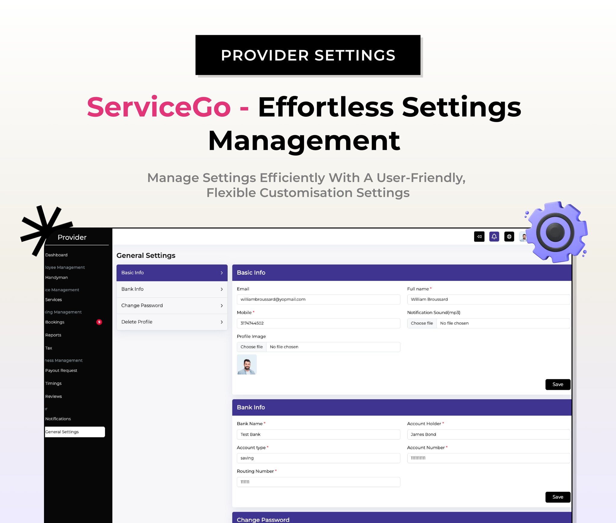 ServiceGo - Multi Vendor On-Demand Service & Handyman Booking Marketplace