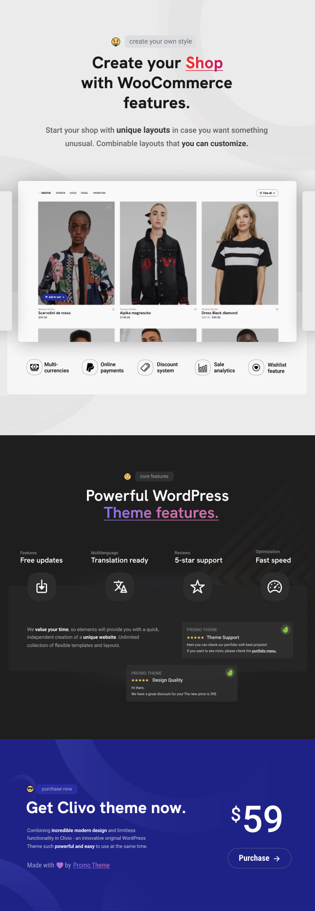 Clivo - Portfolio & Agency WordPress Theme - 10
