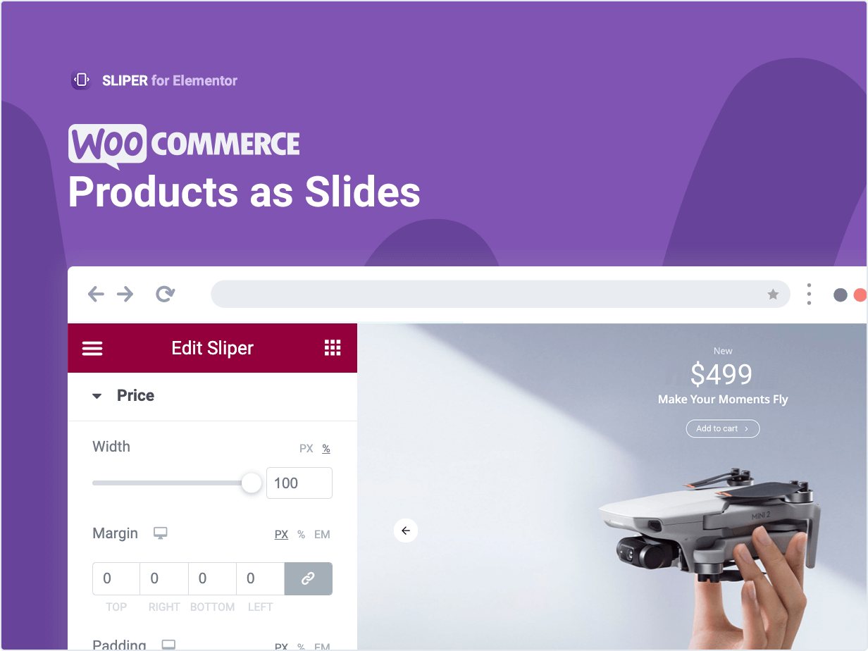 WooCommerce Products as Slides