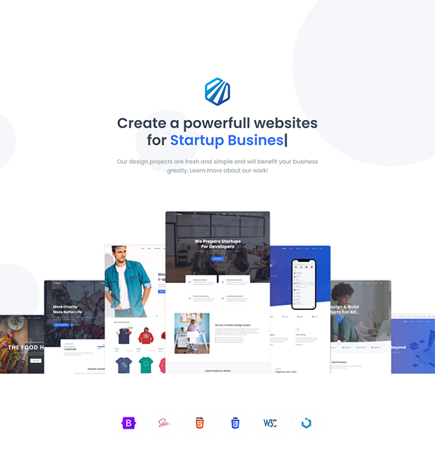 Starty - Bootstrap 5 Multipurpose Template - 1