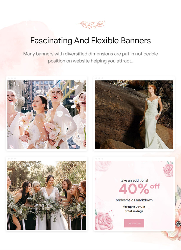 Bridey - Bridal Store eCommerce Prestashop Theme