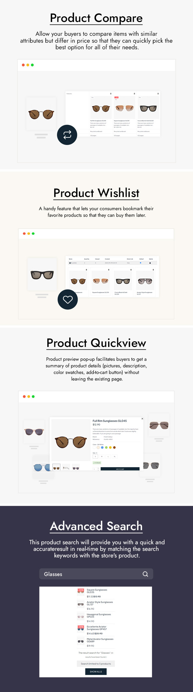 Paycart - Eye Glasses Store PrestaShop 8 Theme - 3