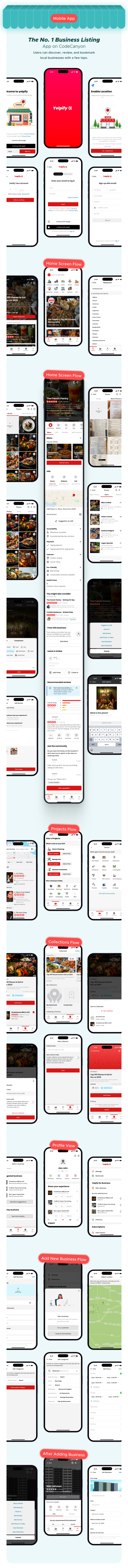 Yelpify – Yelp Clone | The No. 1 Business Listing Flutter app with admin panel and website - 14