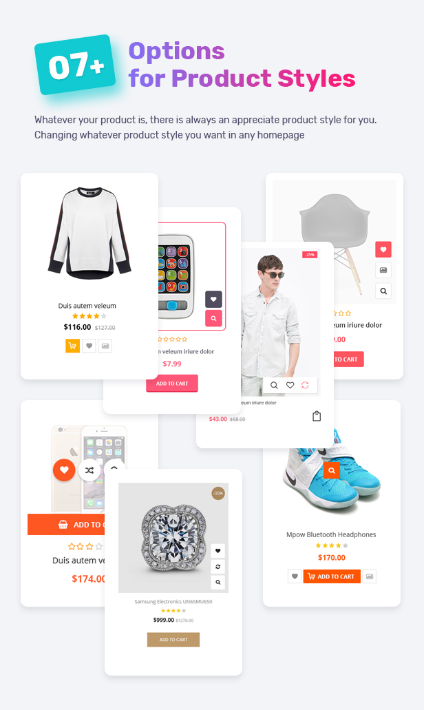 Best Magento 2 Themese - product style
