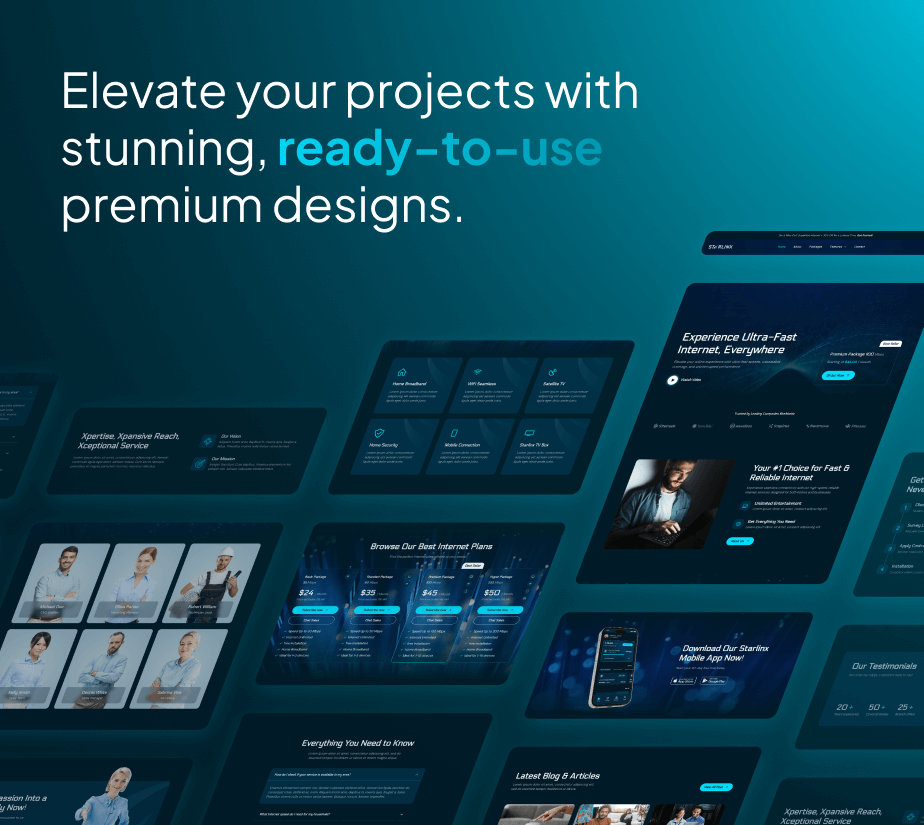 Starlinx – Broadband & Internet Service Provider FSE WordPress Theme - 5