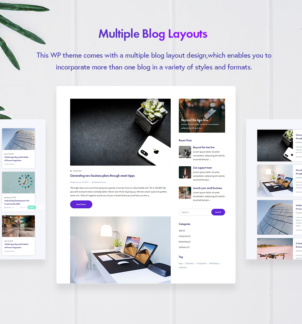 Applounge Presentation Blog Layouts