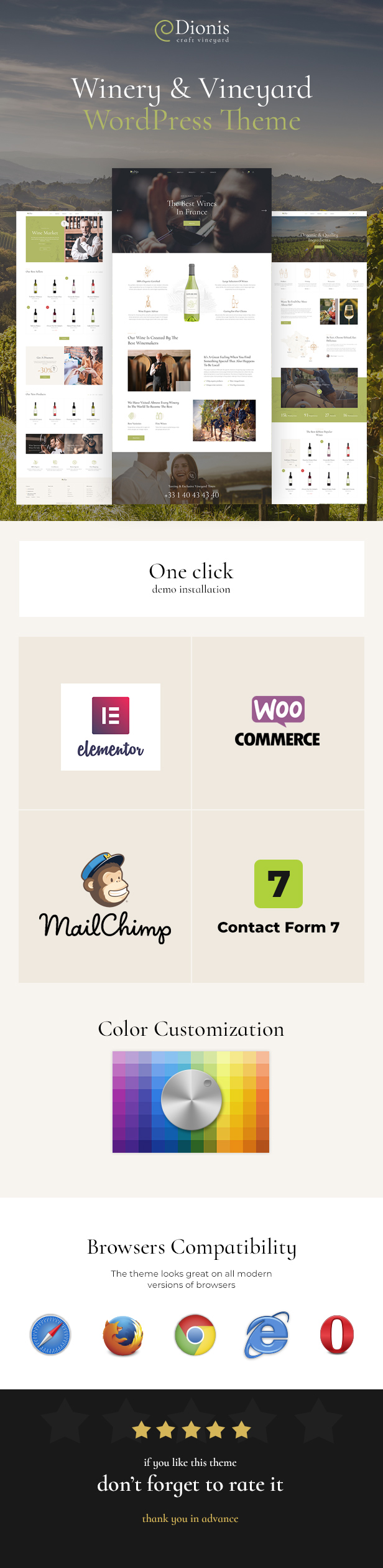 Dionis - Winery & Vineyard WordPress Theme - 2