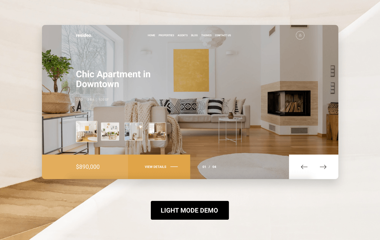 Resideo Light Mode Demo