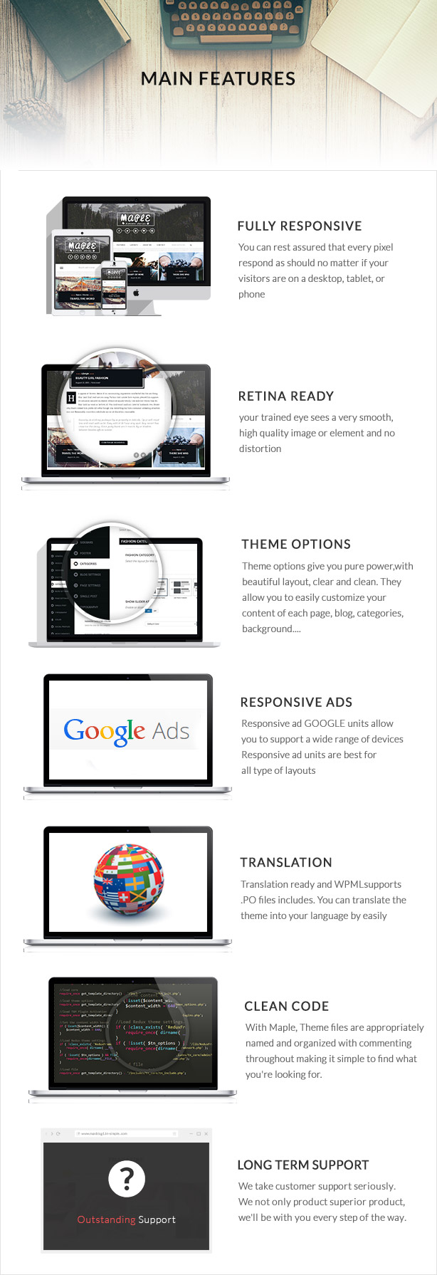 Maple - Responsive WordPress Blog Theme - 7