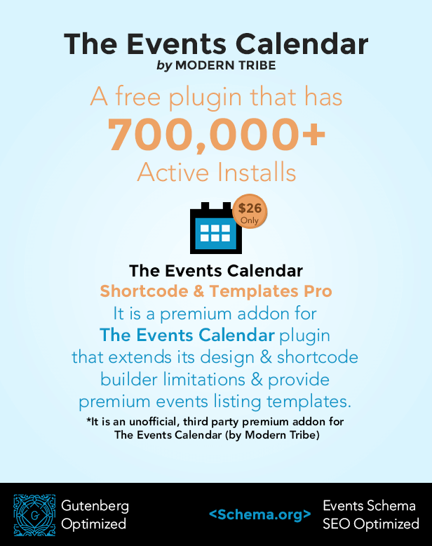The Events Calendar Shortcode and Templates Pro - WordPress Plugin - 2 The Events Calendar Shortcode and Templates Pro - WordPress Plugin - 2