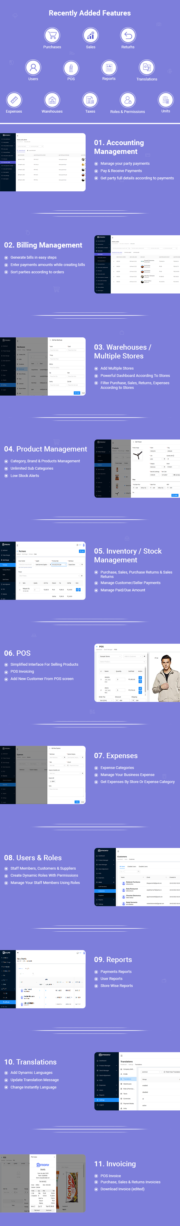 Stockifly - Thanh toán &; Quản lý hàng tồn kho với POS